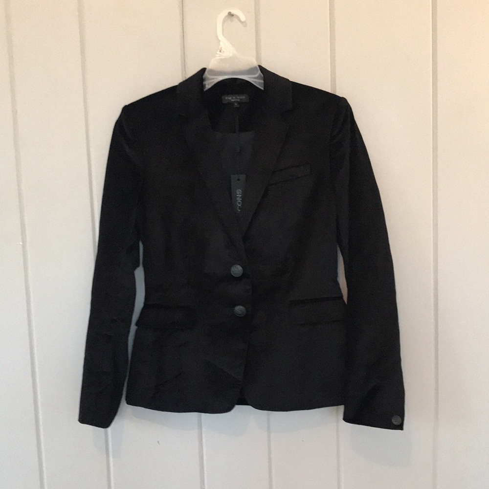 Rag & Bone Razor Velvet Blazer - Picture 5 of 14